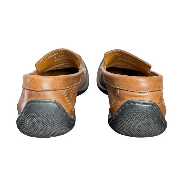 Men's Kenneth Cole New York Camel Casual Dress Shoes - Sz 7 - Picture 3 of 8